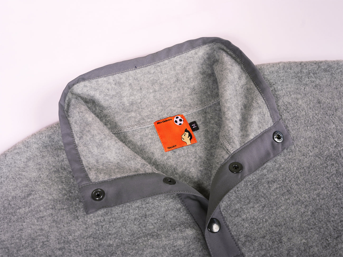 Free Kick Fleece - NYC Snowmelt Grey